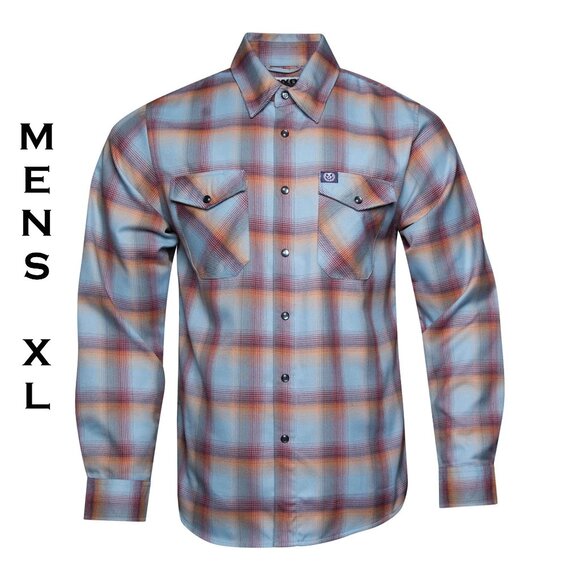 DIXXON FLANNEL x KILLSWITCH ENGAGE Flannel Shirt Collab - Men's XL - Picture 1 of 10